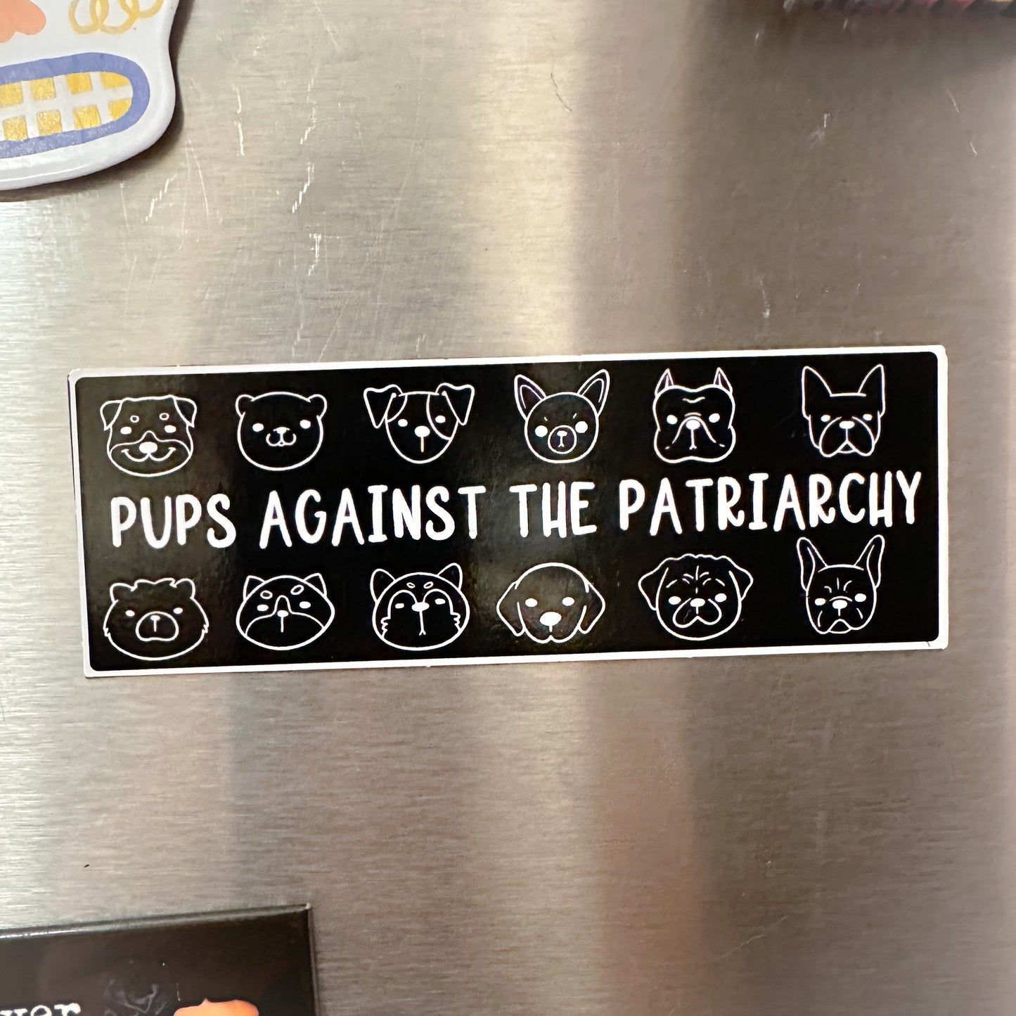 Pups Against the Patriarchy Sticker