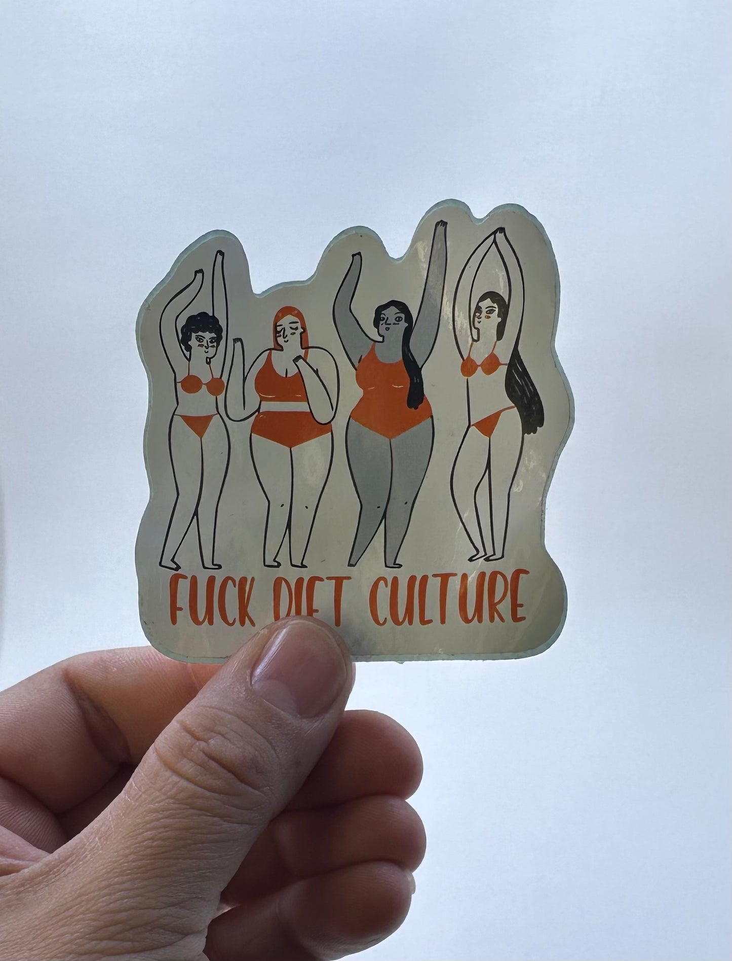 Fuck Diet Culture Sticker