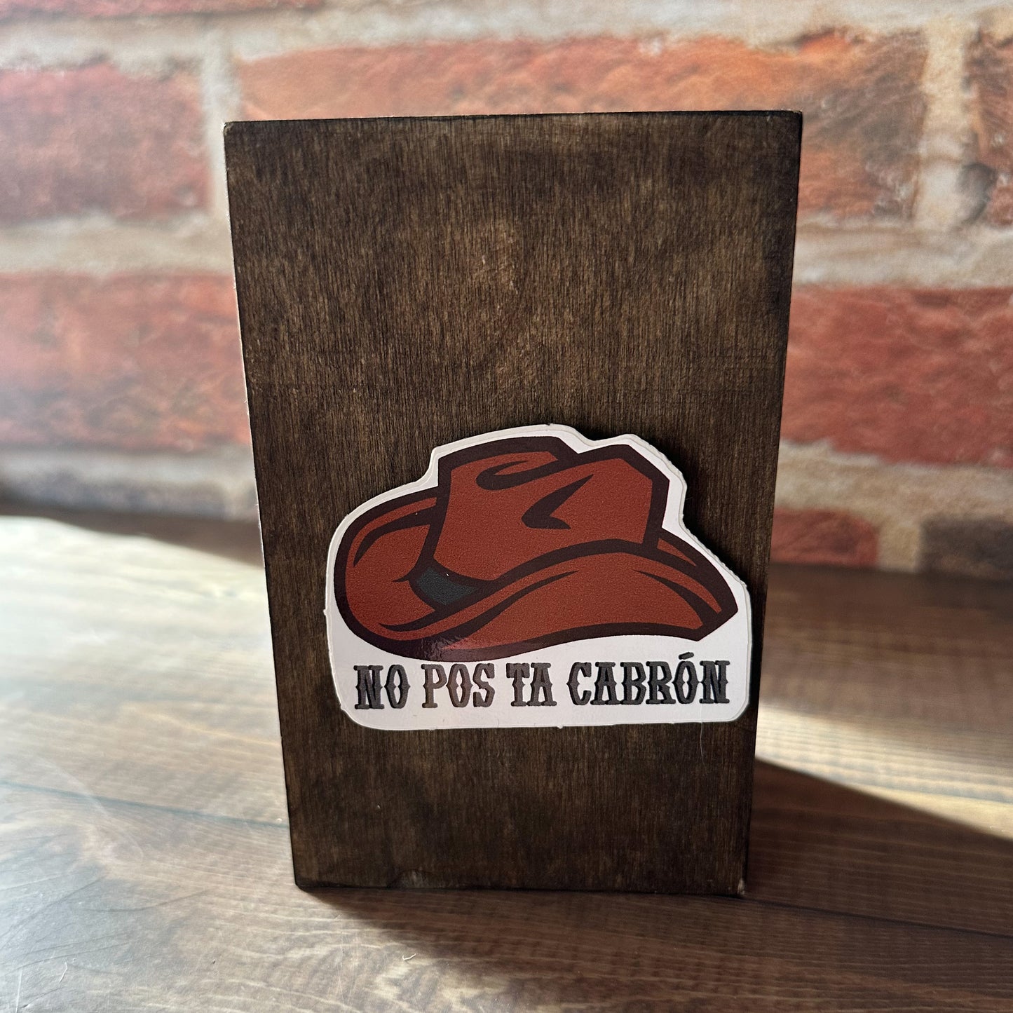 No pos tá cabrón Sticker