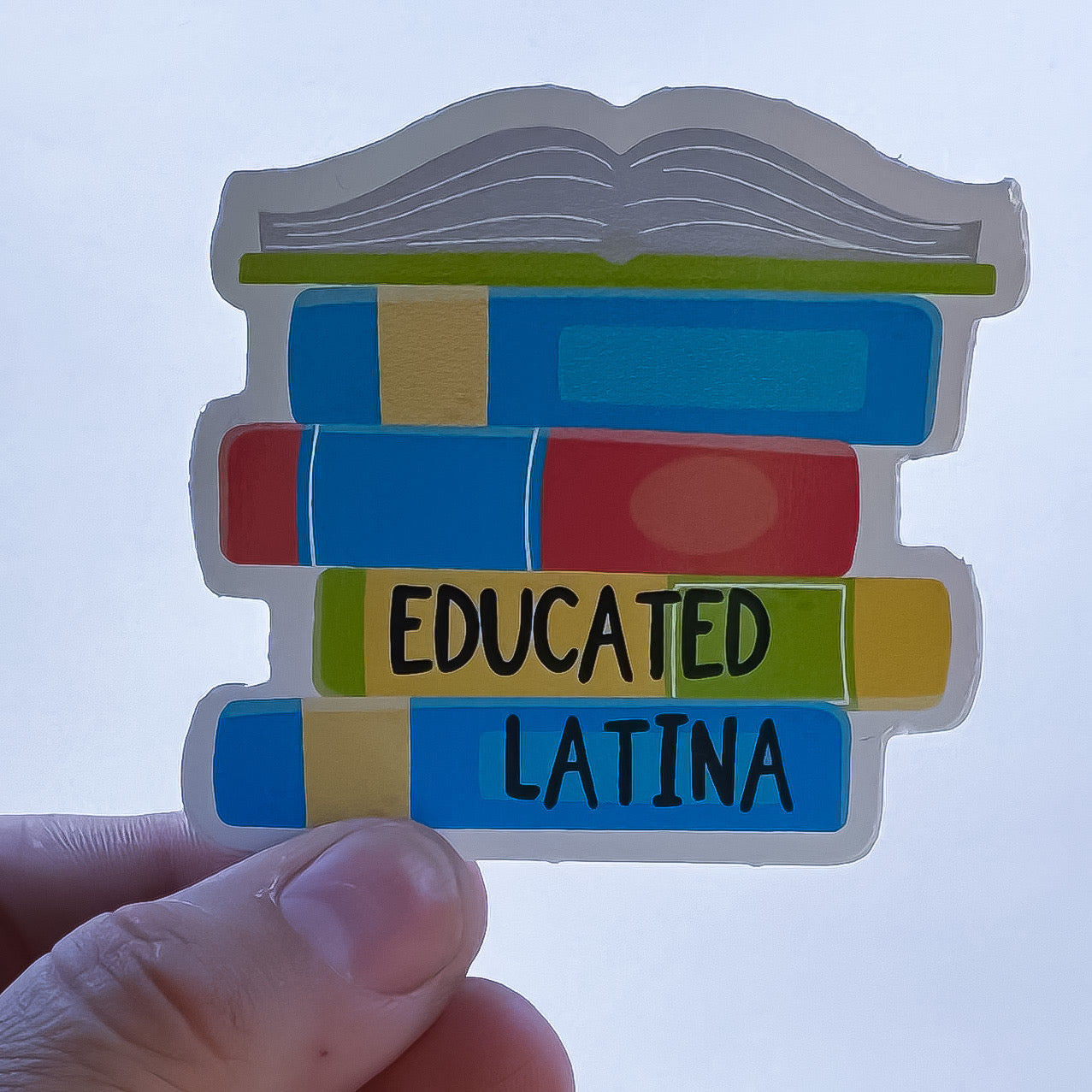 Educated Latina Stickers
