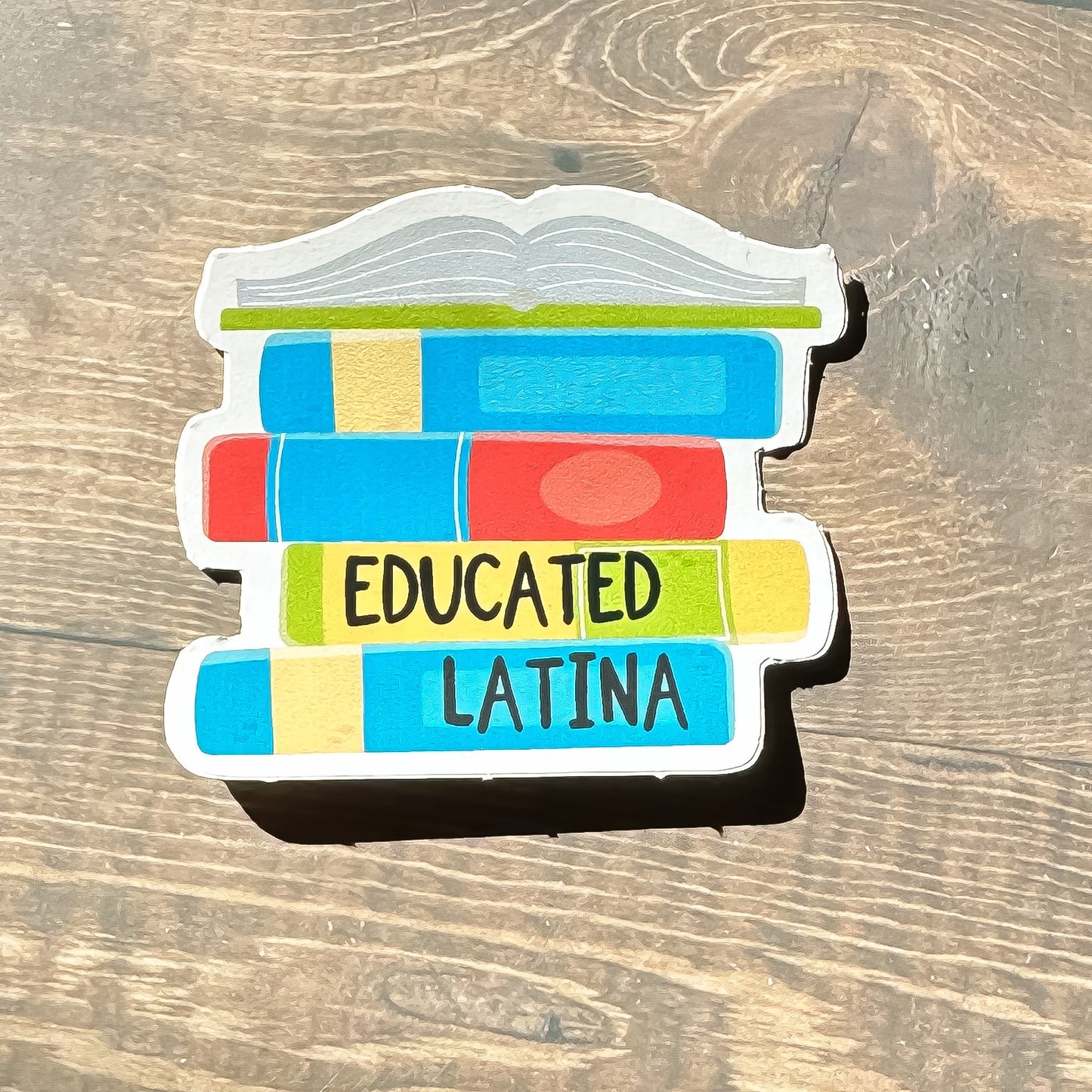 Educated Latina Stickers