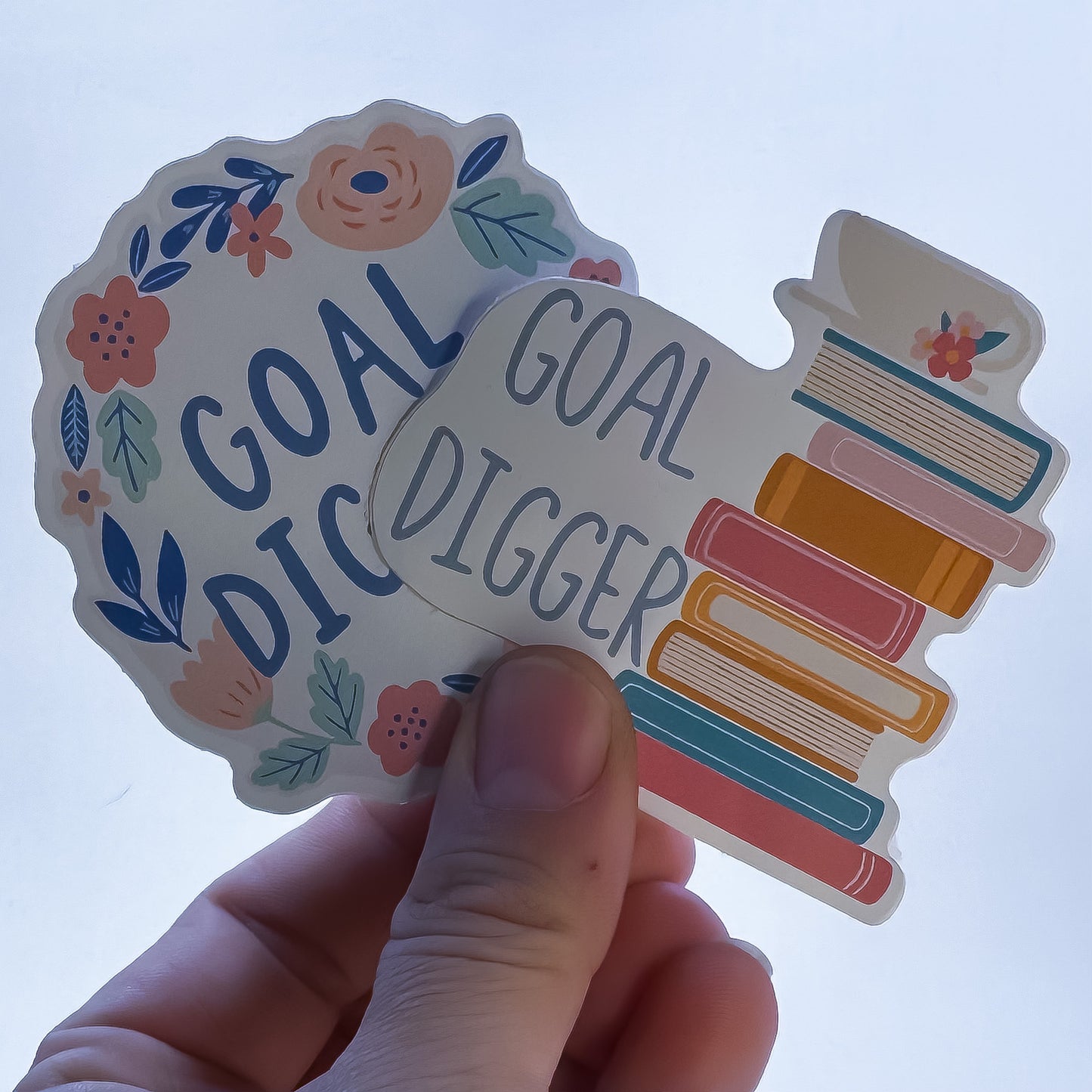 Goal Digger Stickers