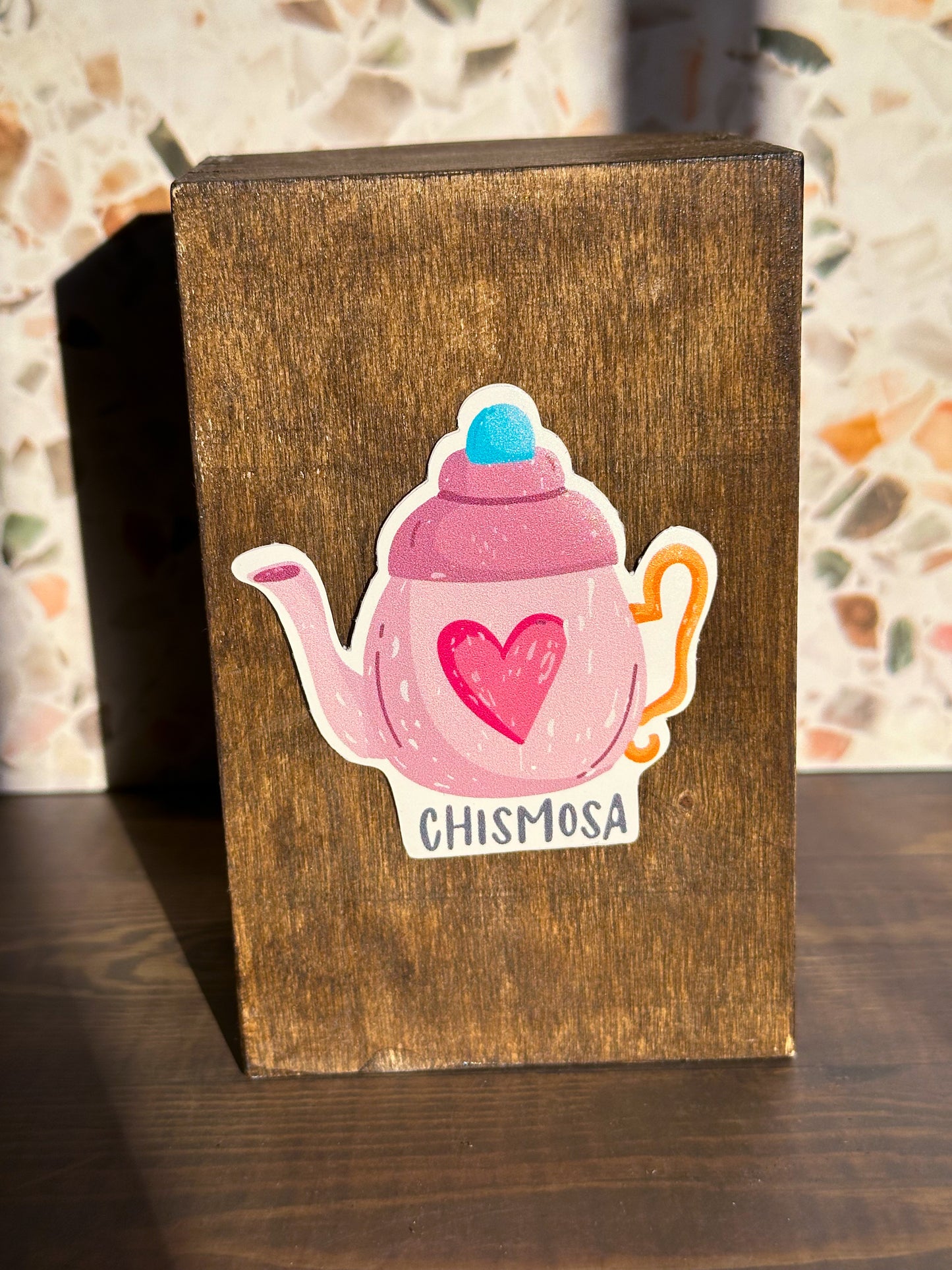 Chismosa Teapot Sticker