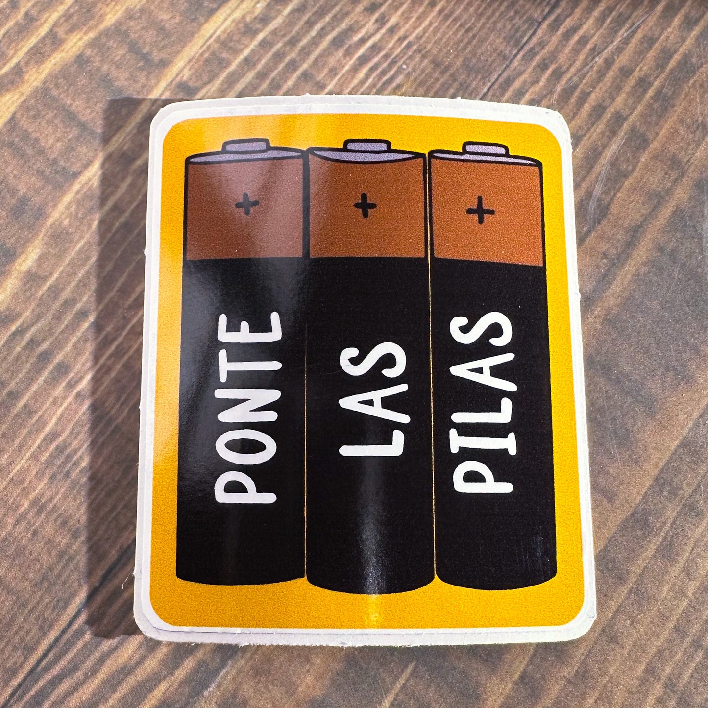 Ponte Las Pilas Sticker