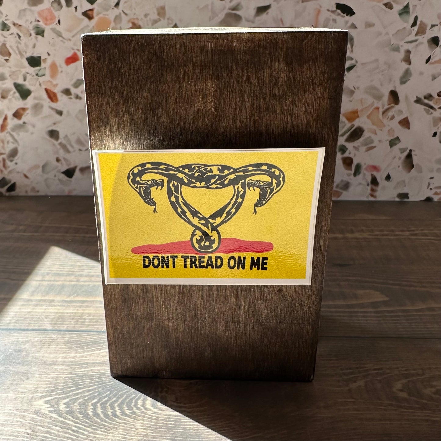 Dont Tread on Me Sticker and Bumper Sticker