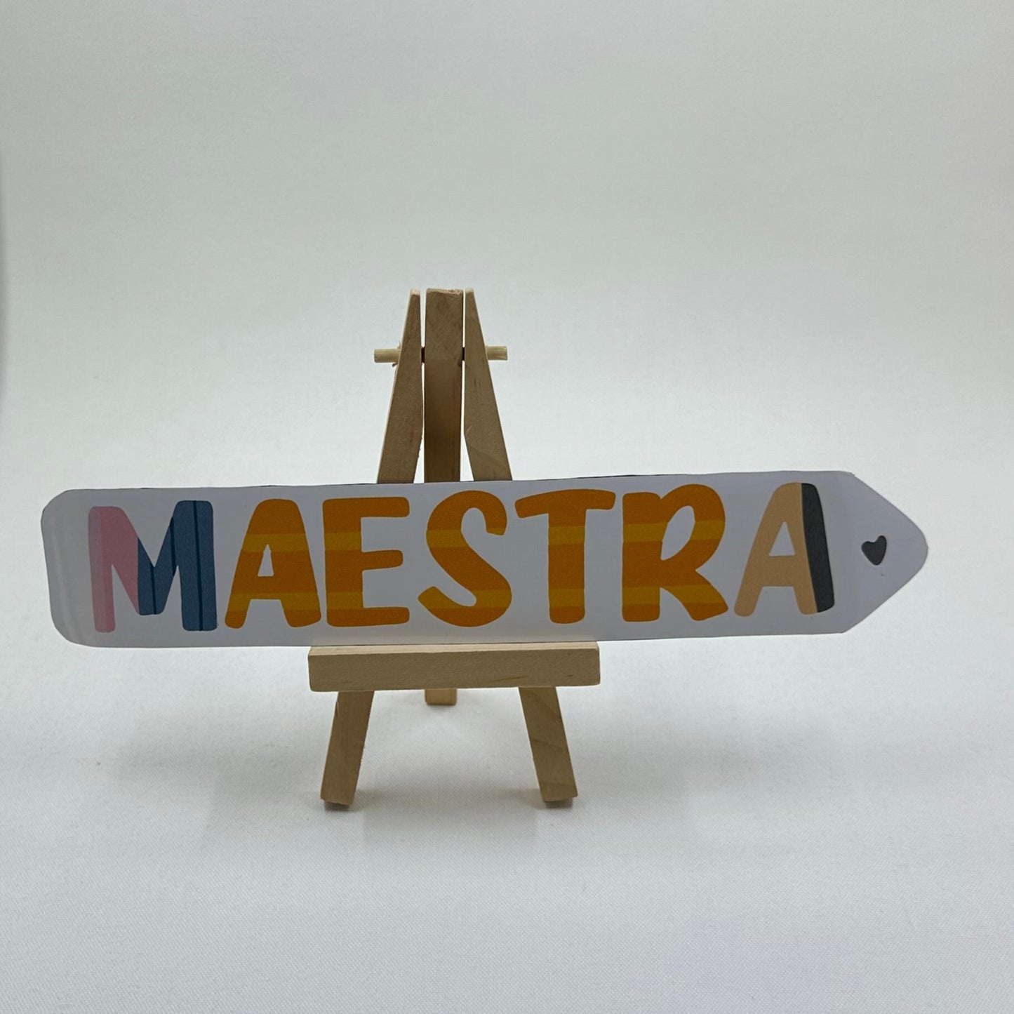 Maestra Sticker and Bumper Sticker