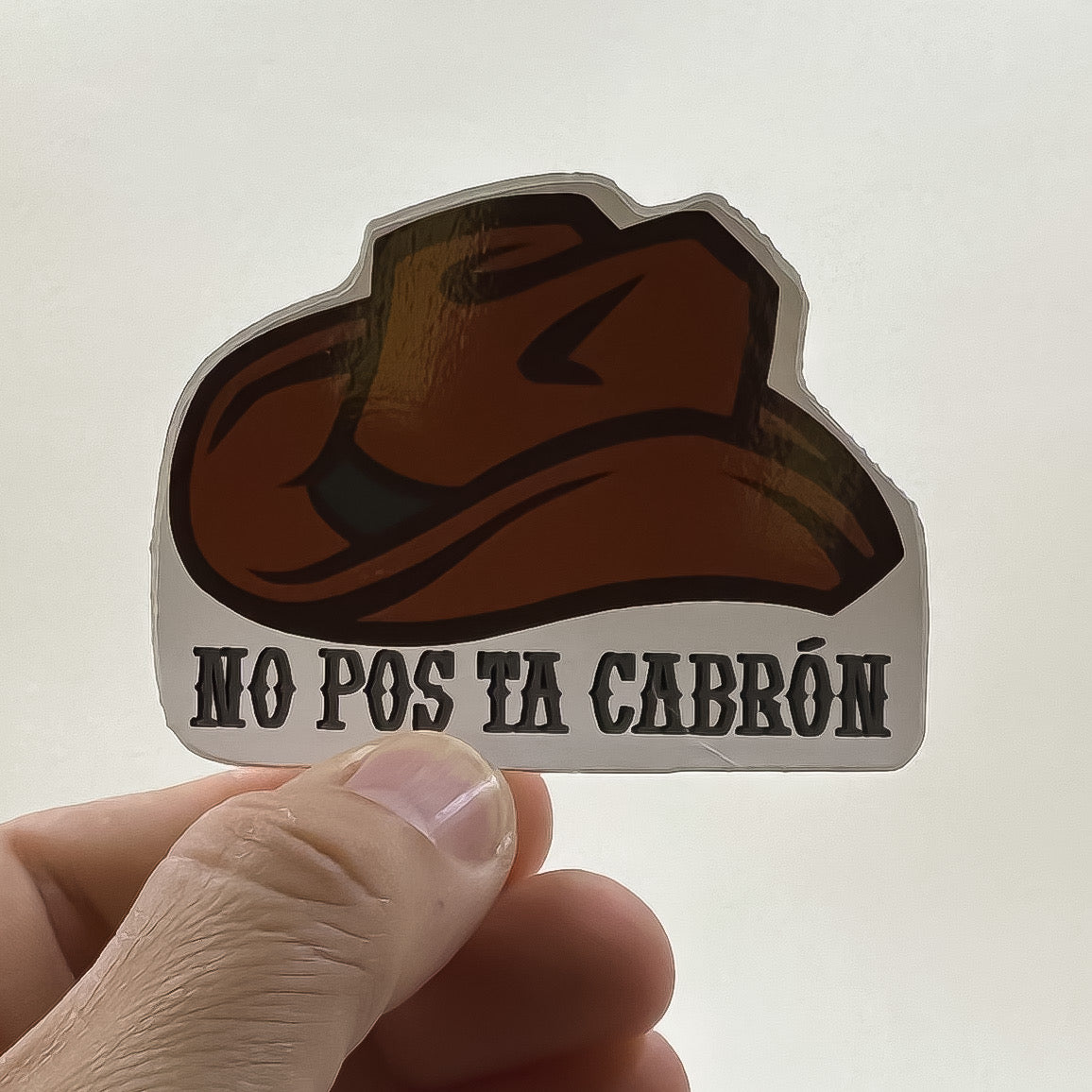 No pos tá cabrón Sticker