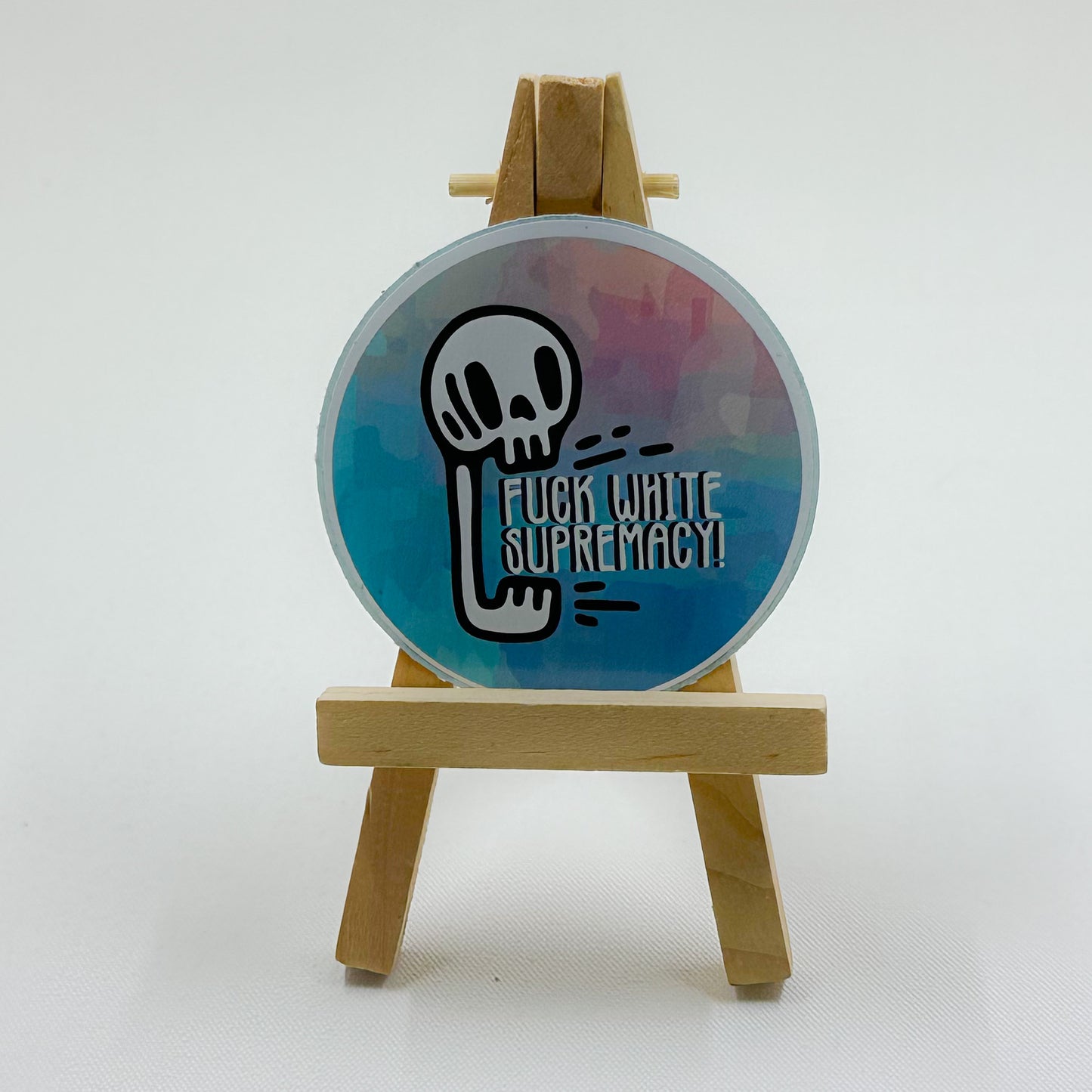 Fuck White Supremacy Sticker