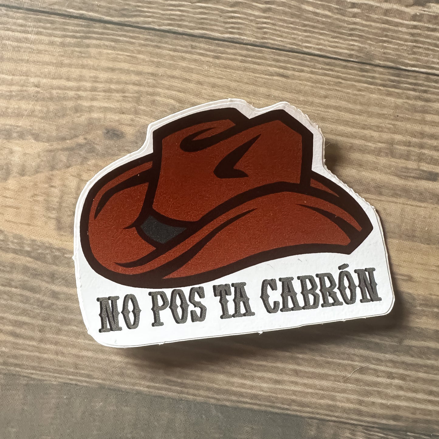 No pos tá cabrón Sticker