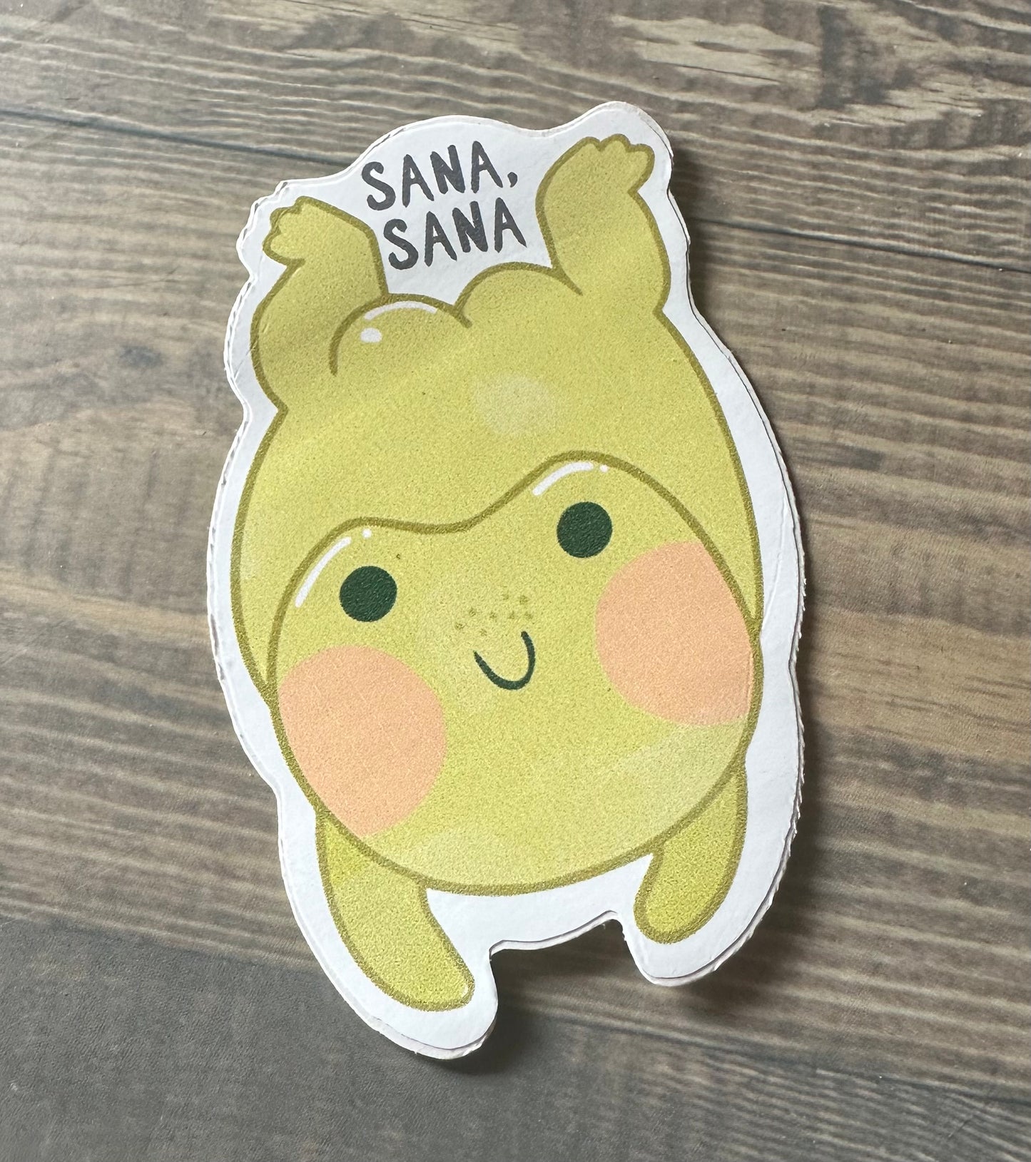 Sana Sana Colita de Rana Sticker