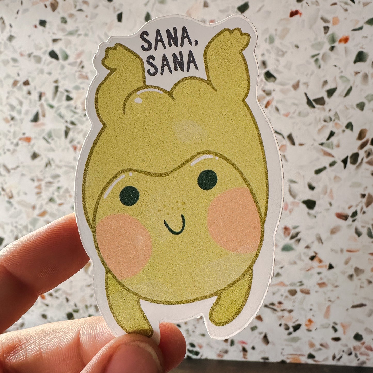 Sana Sana Colita de Rana Sticker