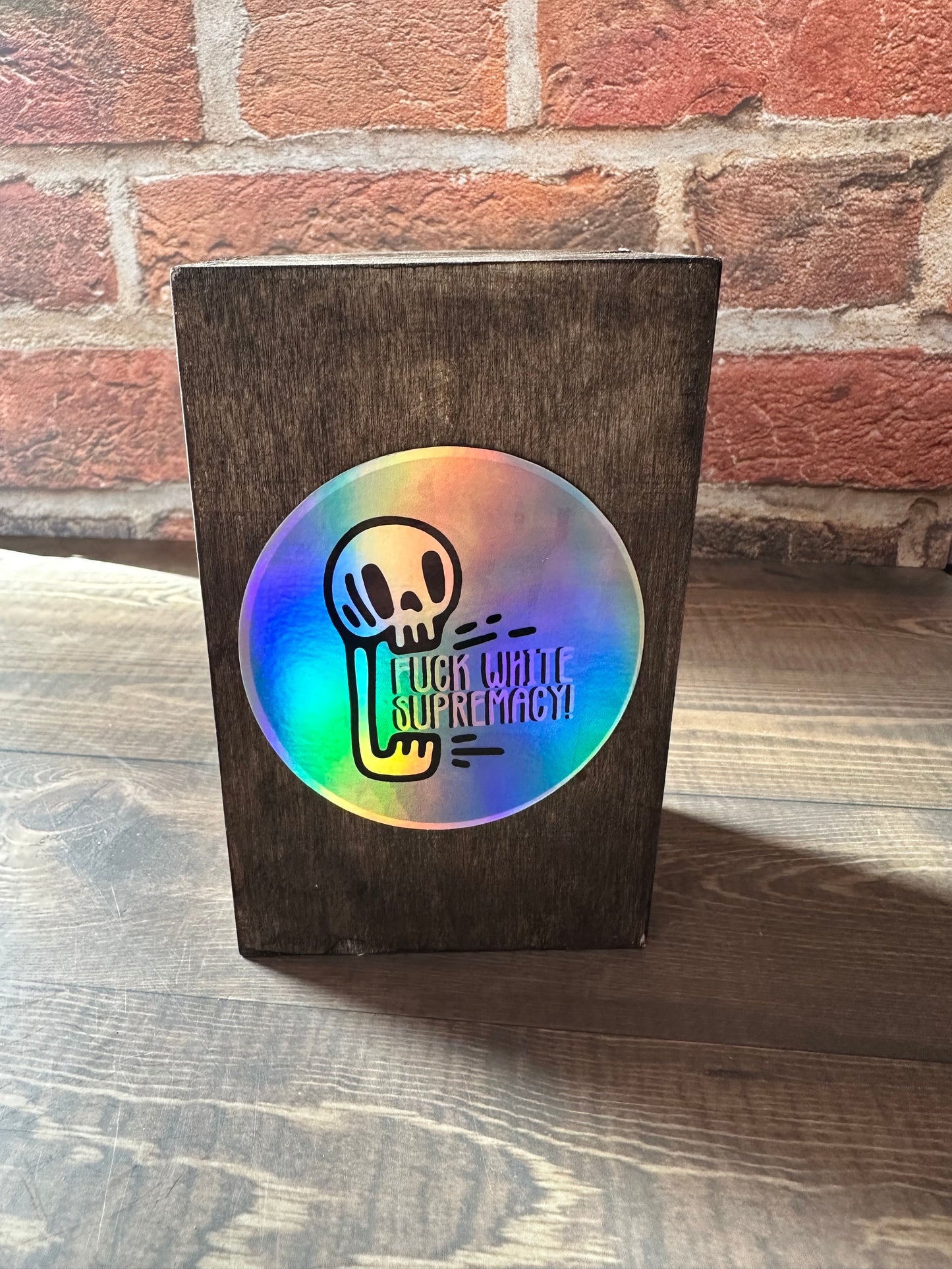 Fuck White Supremacy Sticker