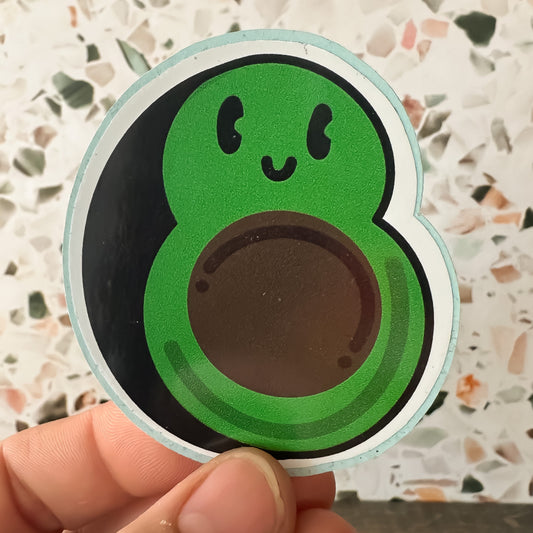 Avocado Guy Sticker