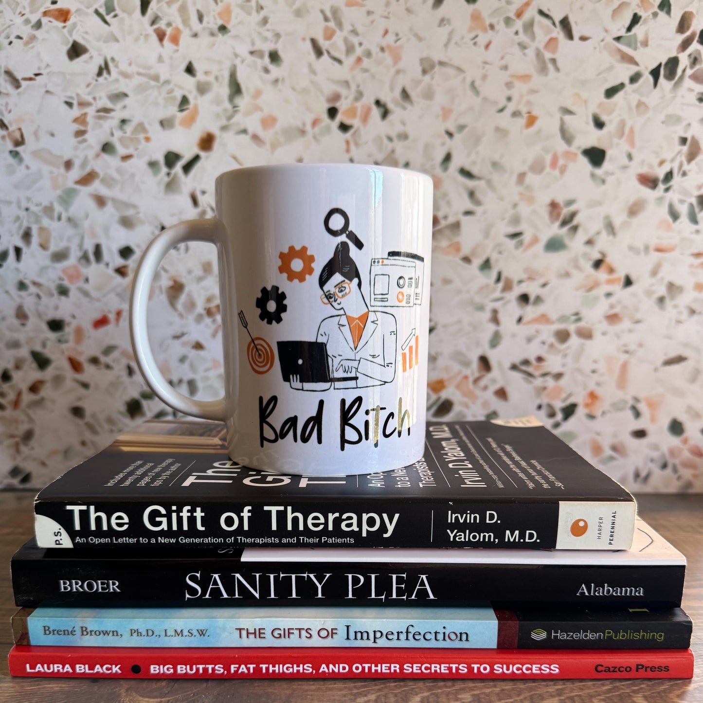 Bad Bitch Female Scientist Mug