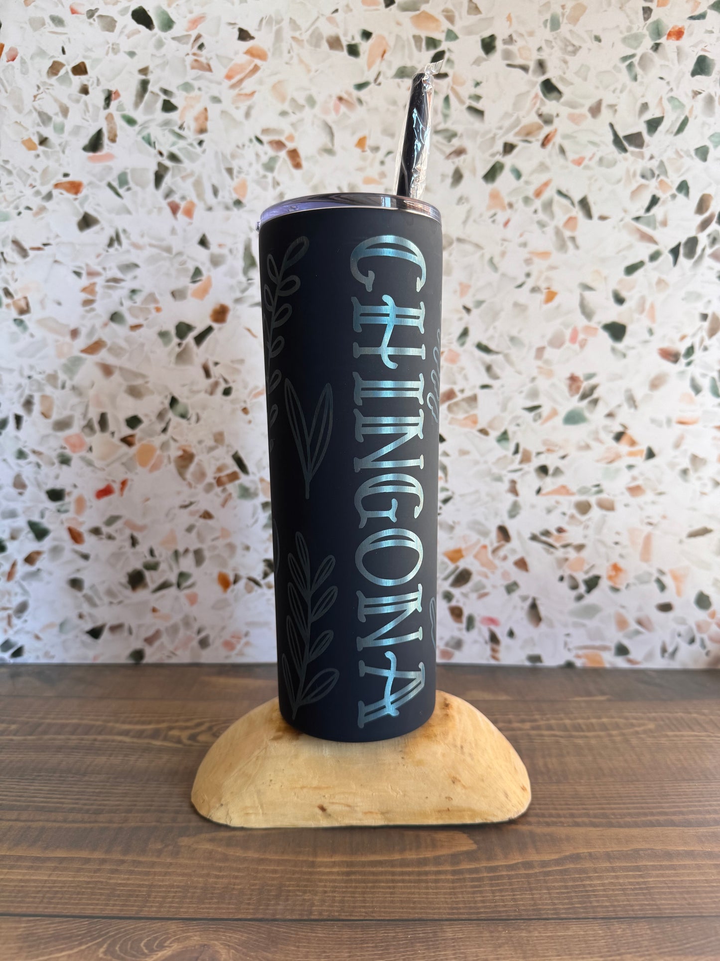 Chingona Floral Tumbler