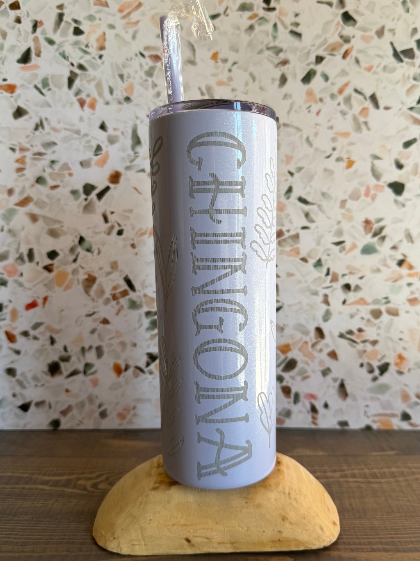 Chingona Floral Tumbler