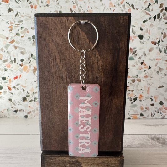 Maestra Keychains