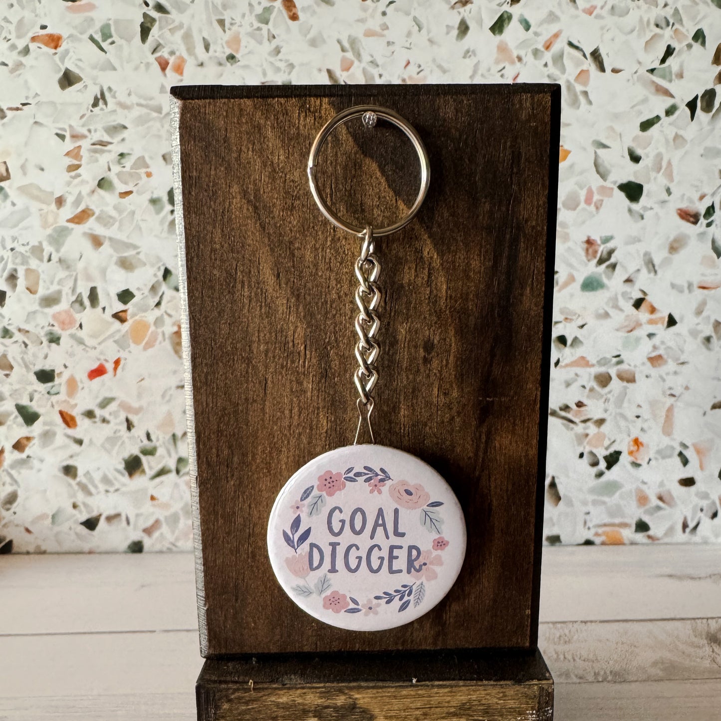 Goal Digger Bottle Opener Keychain