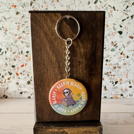 Keep It Sleazy Bottle Opener Keychain