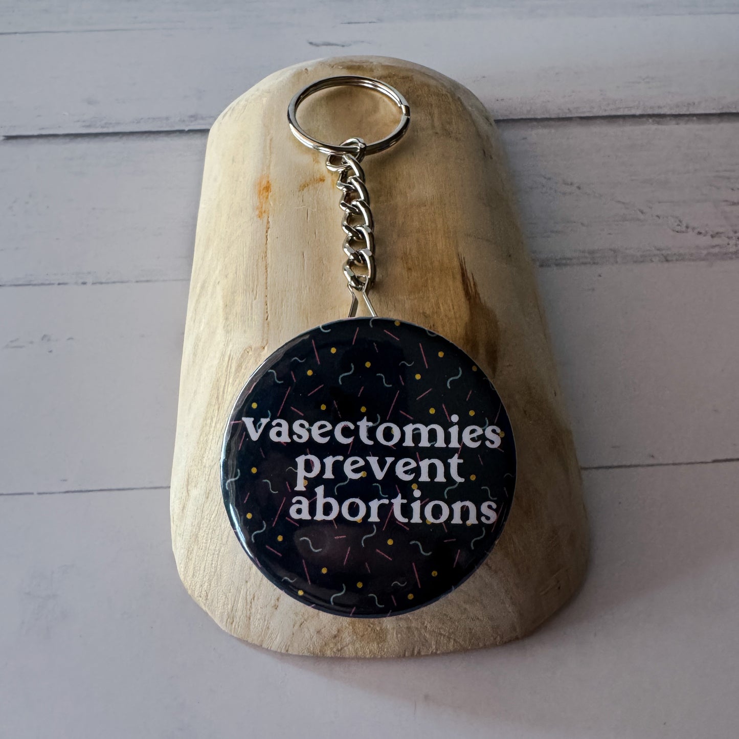Vasectomies Prevent Abortions Bottle Opener Keychain