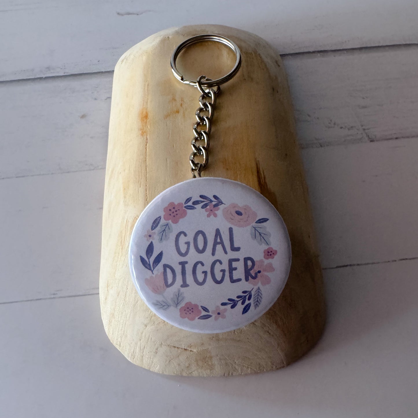 Goal Digger Bottle Opener Keychain