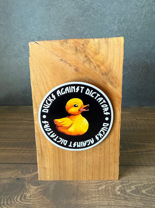 Ducks Against Dictators Sticker
