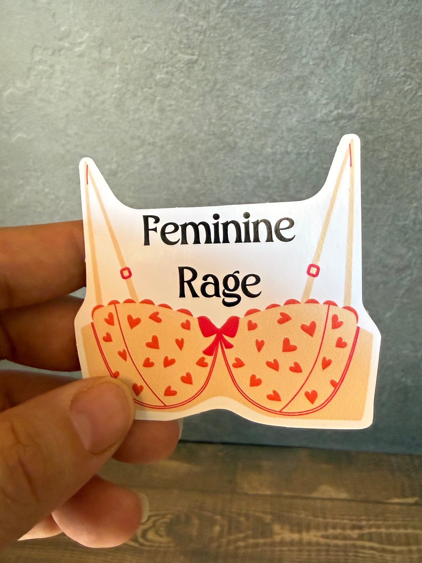 Feminine Rage Sticker