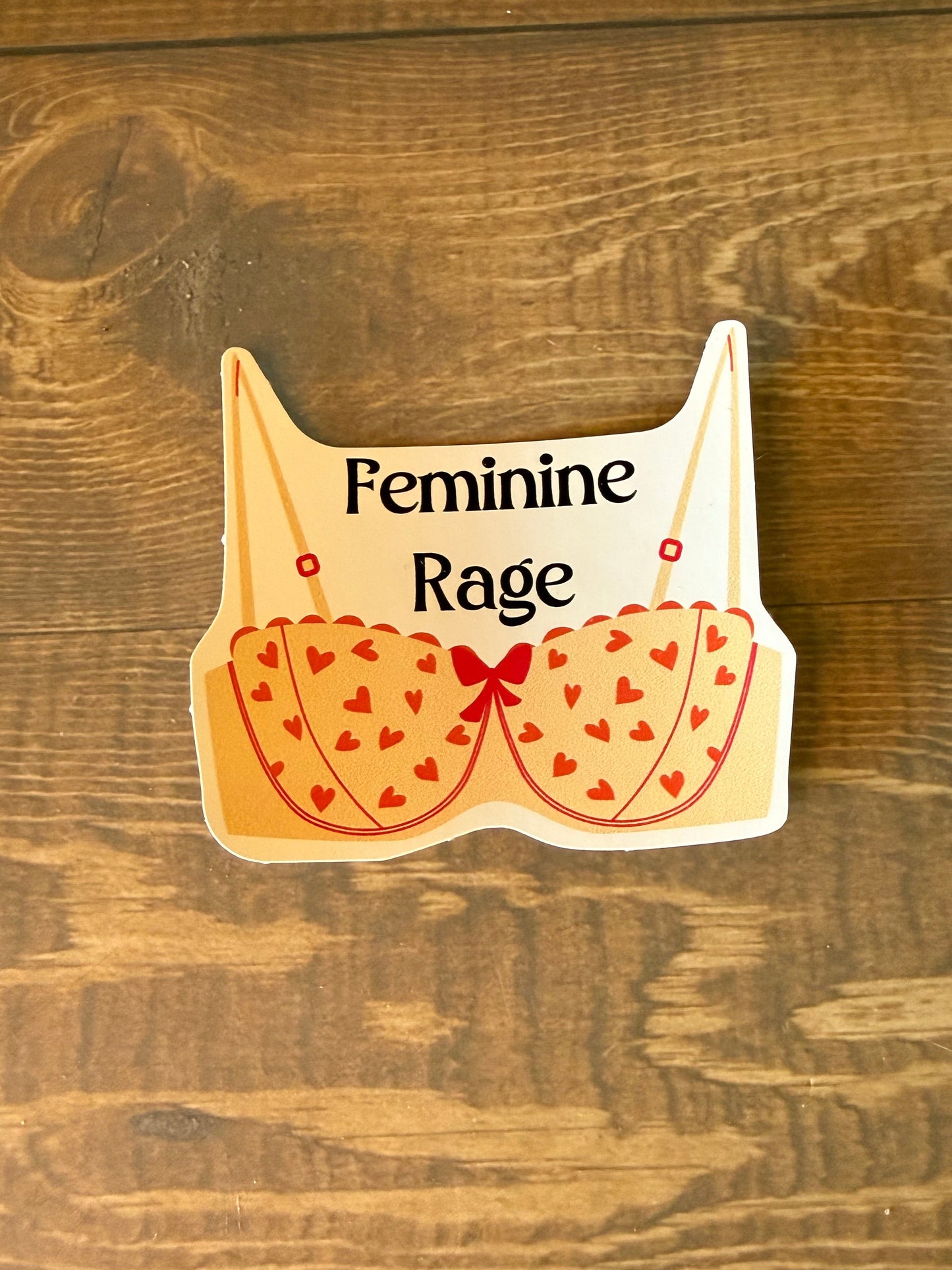 Feminine Rage Sticker